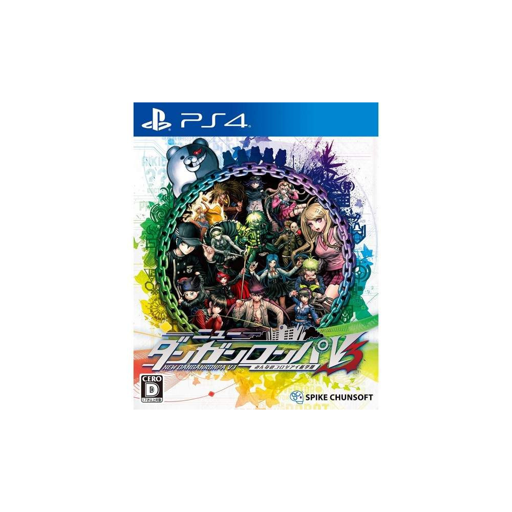 NEW DANGANRONPA V3 MINNA NO KOROSHIAI SHIN GAKKI PS4 JPN NEW