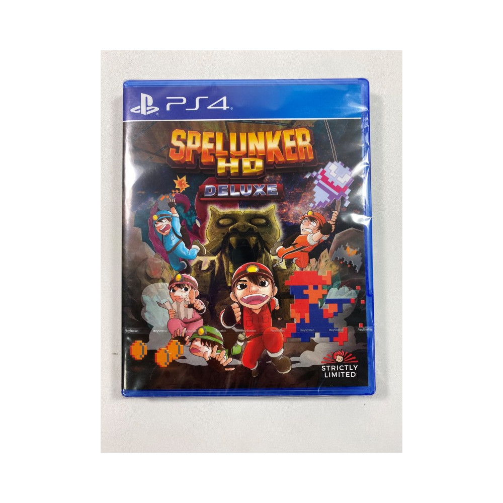SPELUNKER HD DELUXE (STRICTLY LIMITED 1500.EX) PS4 EURO NEW