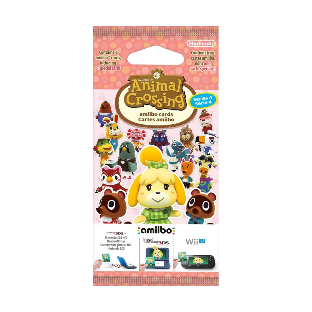 CARTE AMIIBO ANIMAL CROSSING SAISON 4 3DS