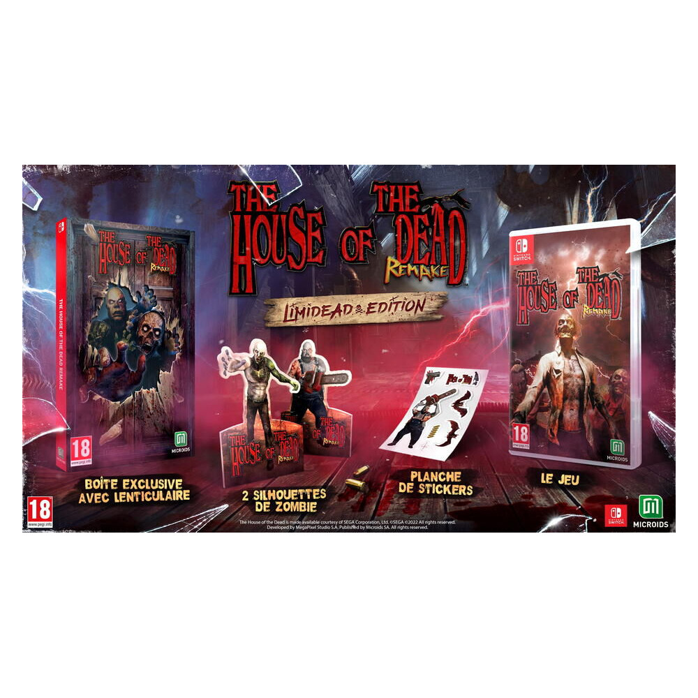 THE HOUSE OF THE DEAD REMAKE SWITCH EURO NEW