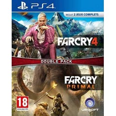 FARCRY 4 + FARCRY PRIMAL DOUBLE PACK PS4 FR NEW