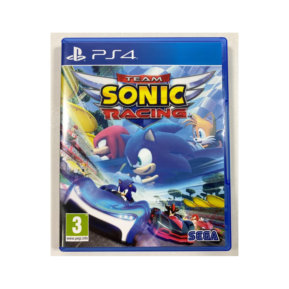 TEAM SONIC RACING COLLECTOR S EDITION PS4 FR OCCASION