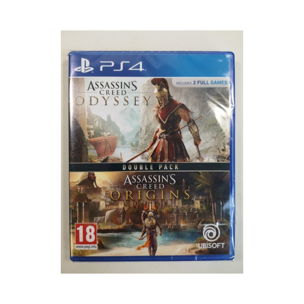 Assassin's Creed Origins + Odyssey Double Pack (PS4)