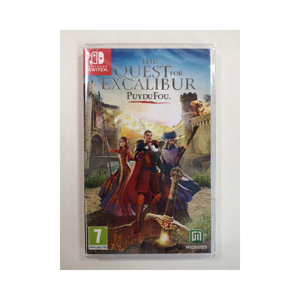 PUY DU FOU THE QUEST FOR EXCALIBUR SWITCH EURO NEW
