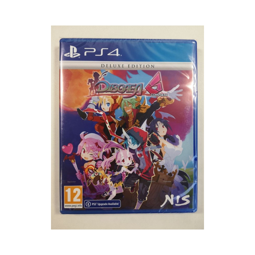 DISGAEA 6 COMPLETE DELUXE EDITION PS4 UK NEW