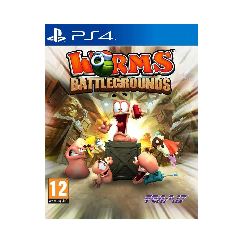 WORMS BATTLEGROUNDS PS4 FR OCCASION