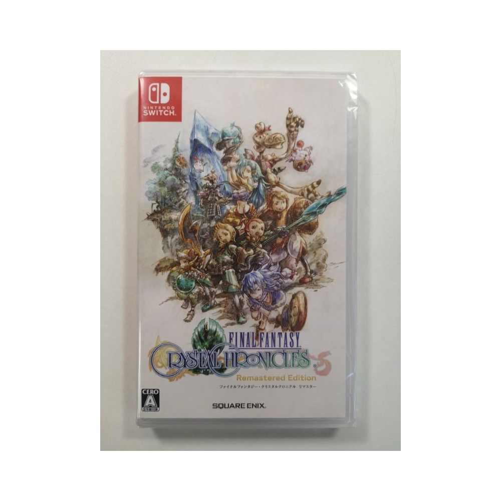 FINAL FANTASY CRYSTAL CHRONICLES REMASTERED EDITION NINTENDO SWITCH JAPAN NEW