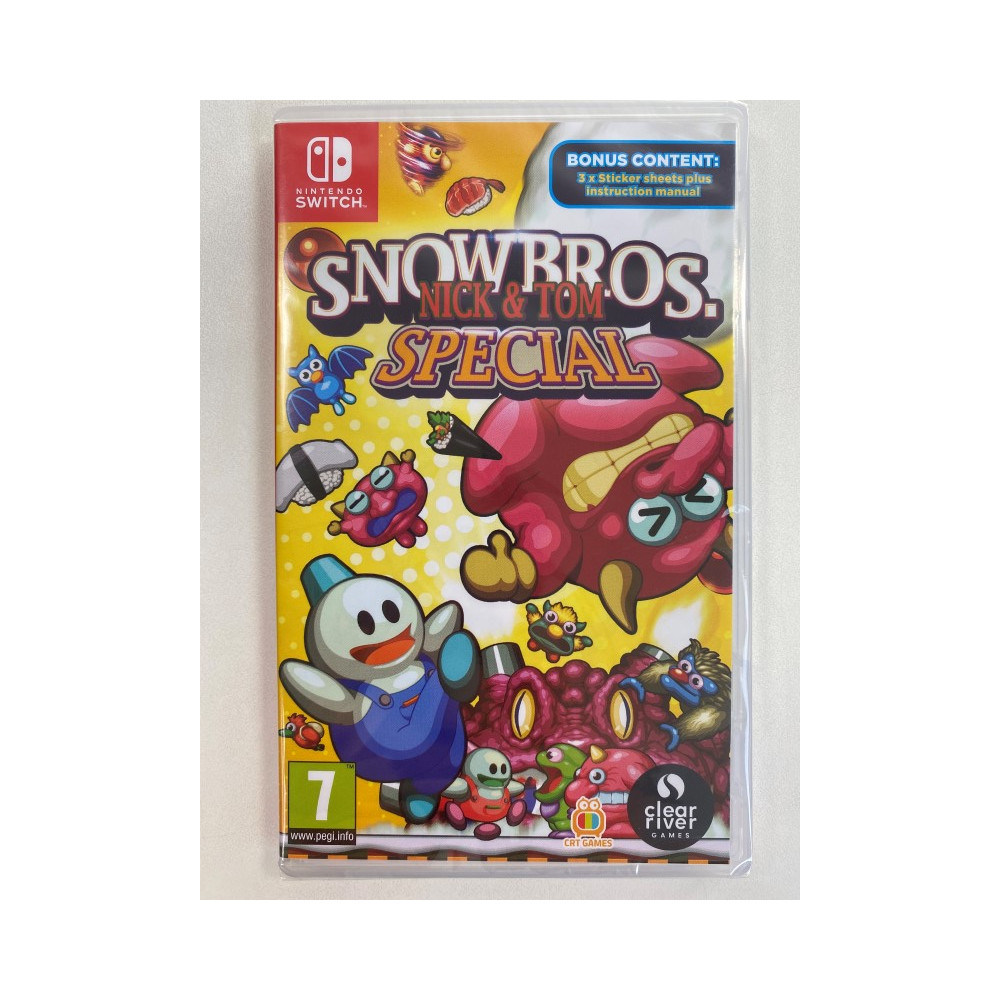 SNOW BROS. NICK & TOM SPECIAL SWITCH EURO NEW