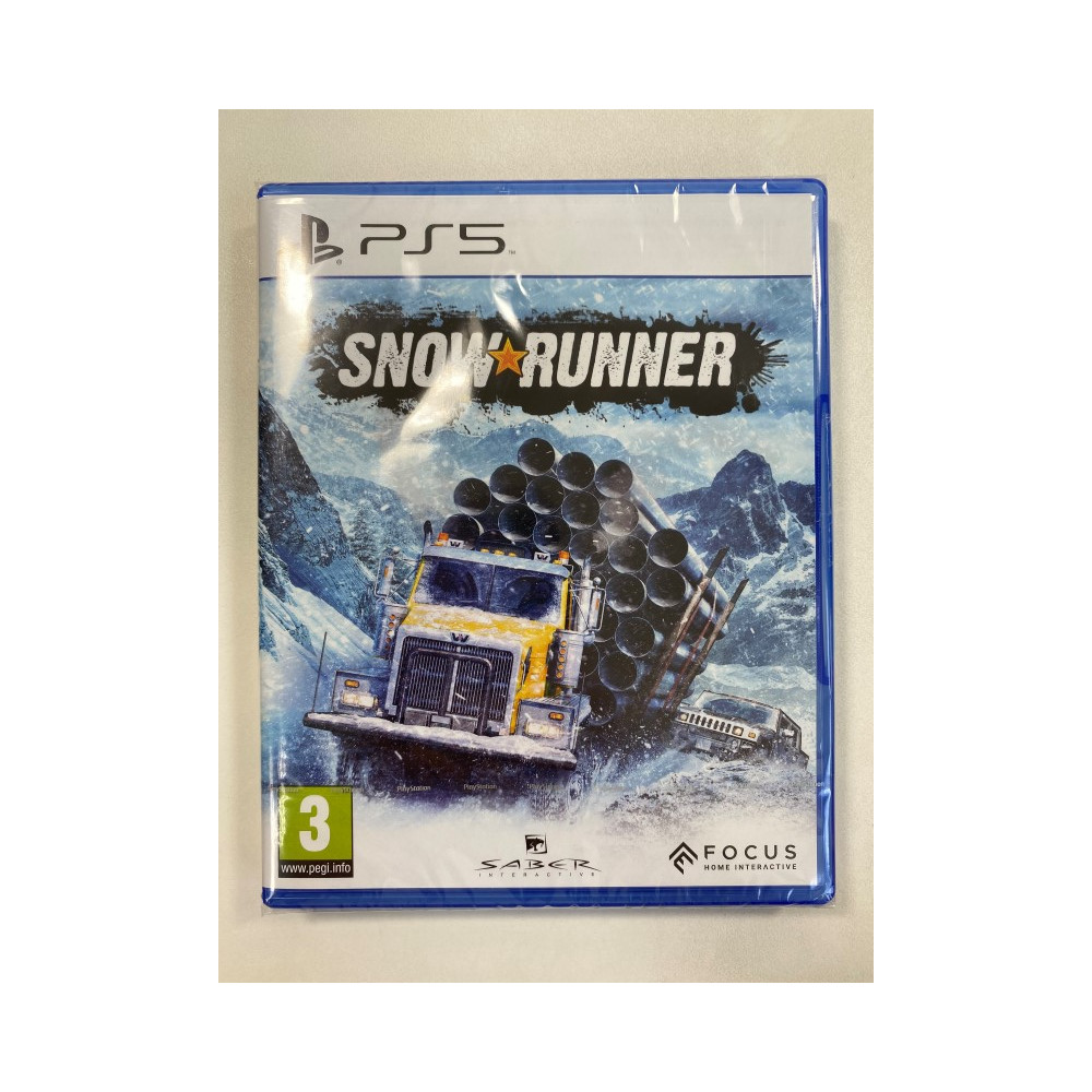 SNOW RUNNER PS5 EURO NEW