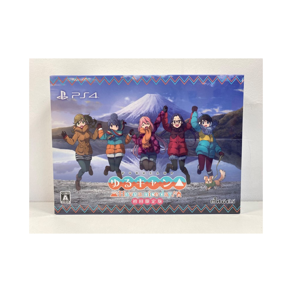 LAID-BACK CAMP: HAVE A NICE DAY! LIMITED EDITION PS4 JAPAN NEW