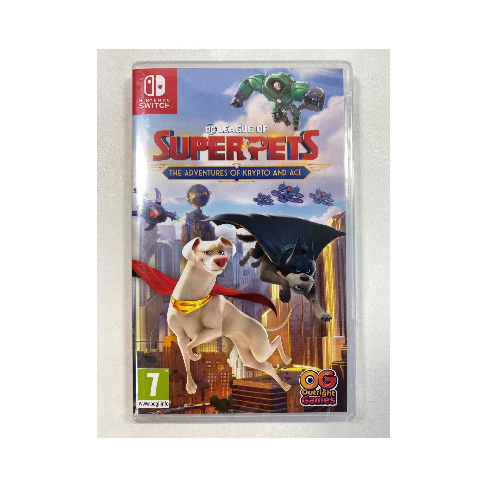 DC SUPER LEAGUE OF SUPER-PETS: THE ADVENTURES OF KRYPTO AND ACE SWITCH UK NEW
