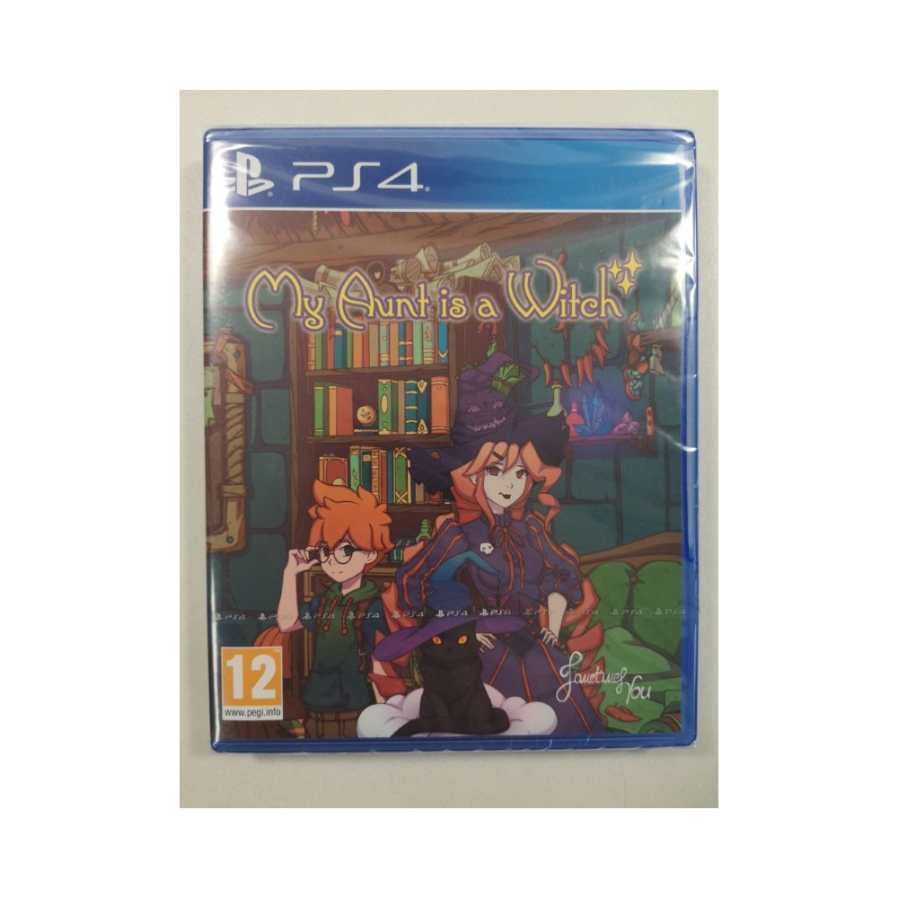 MY AUNT IS A WITCH (999.EX) PS4 EURO NEW (RED ART GAMES)
