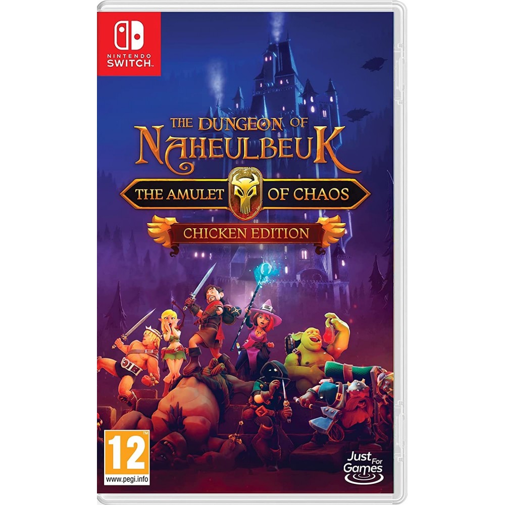 THE DUNGEON OF NAHEULBEUK THE AMULET OF CHAOS CHIKEN EDITION SWITCH EURO NEW