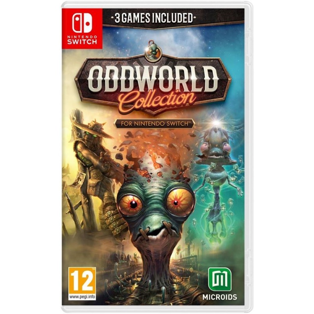 ODDWORLD COLLECTION SWITCH EURO FR NEW