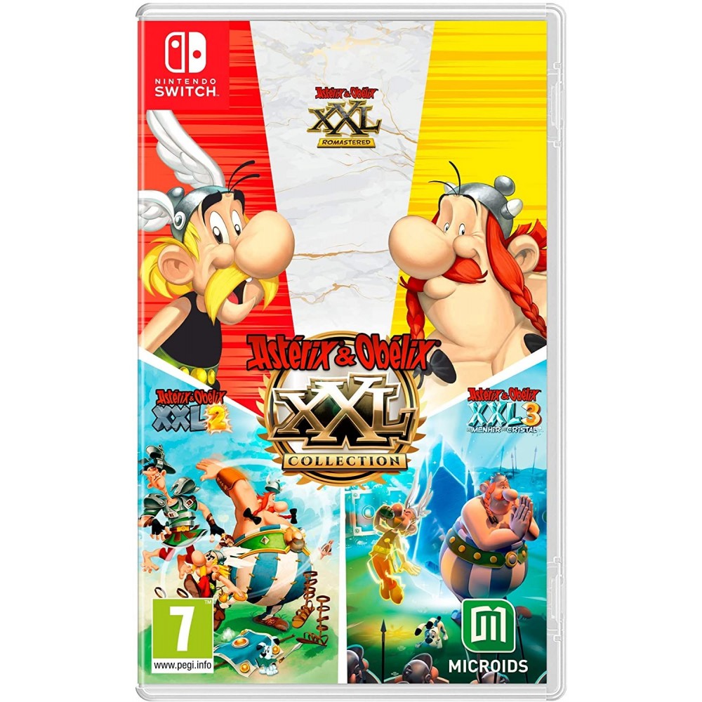 ASTERIX & OBELIX XXL COLLECTION SWITCH FR NEW