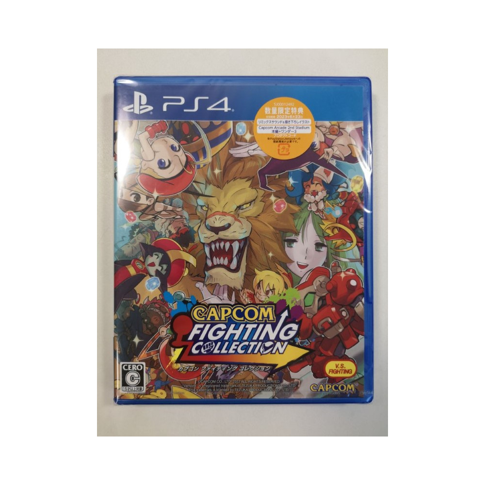 CAPCOM FIGHTING COLLECTION PS4 JAPAN NEW GAME IN ENGLISH/FRANCAIS
