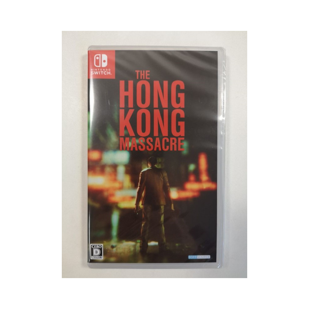 THE HONG KONG MASSACRE SWITCH JAPAN NEW GAME IN ENGLISH