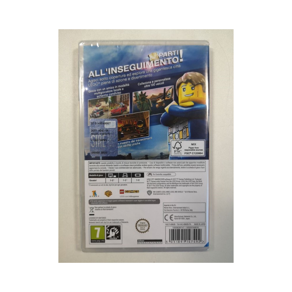 Trader Games - LEGO CITY UNDERCOVER SWITCH ITA (FRANAIS) NEW sur