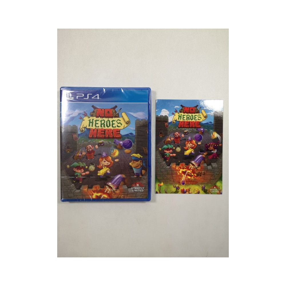 NO HEROES HERE (1300.EX) PS4 UK NEW STRICLY LIMITED