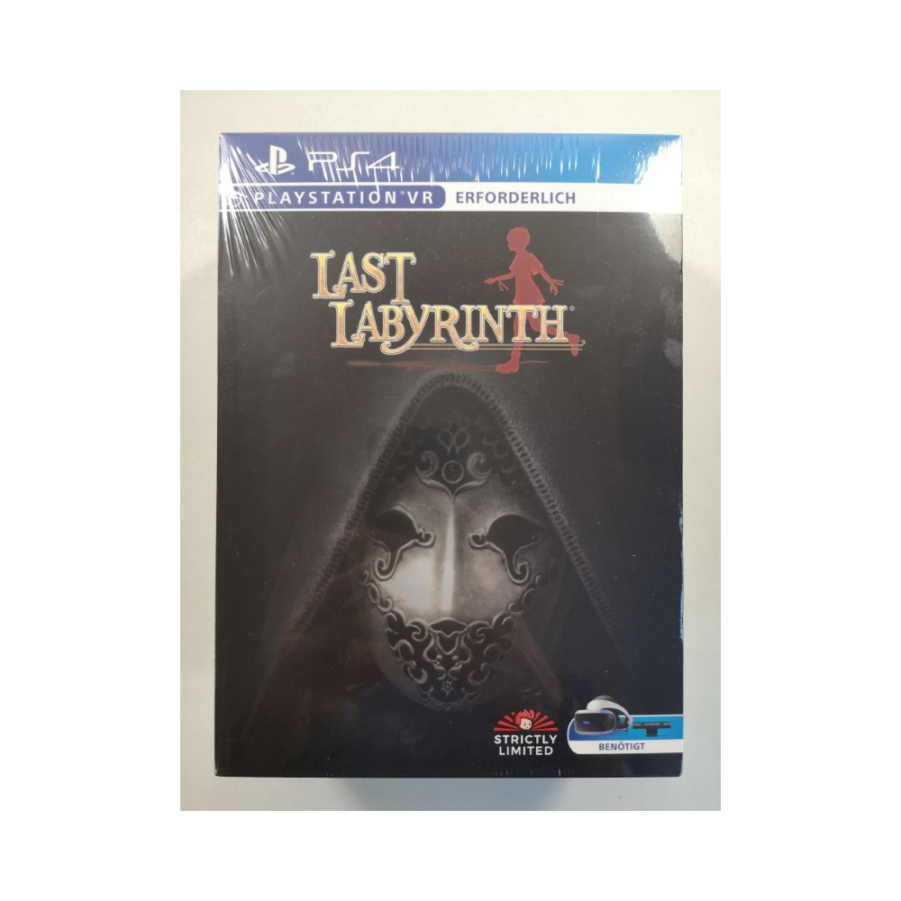 LAST LABYRINTH COLLECTOR (VR ONLY) 1500.EX PS4 UK NEW (STRICTLY LIMITED 42)