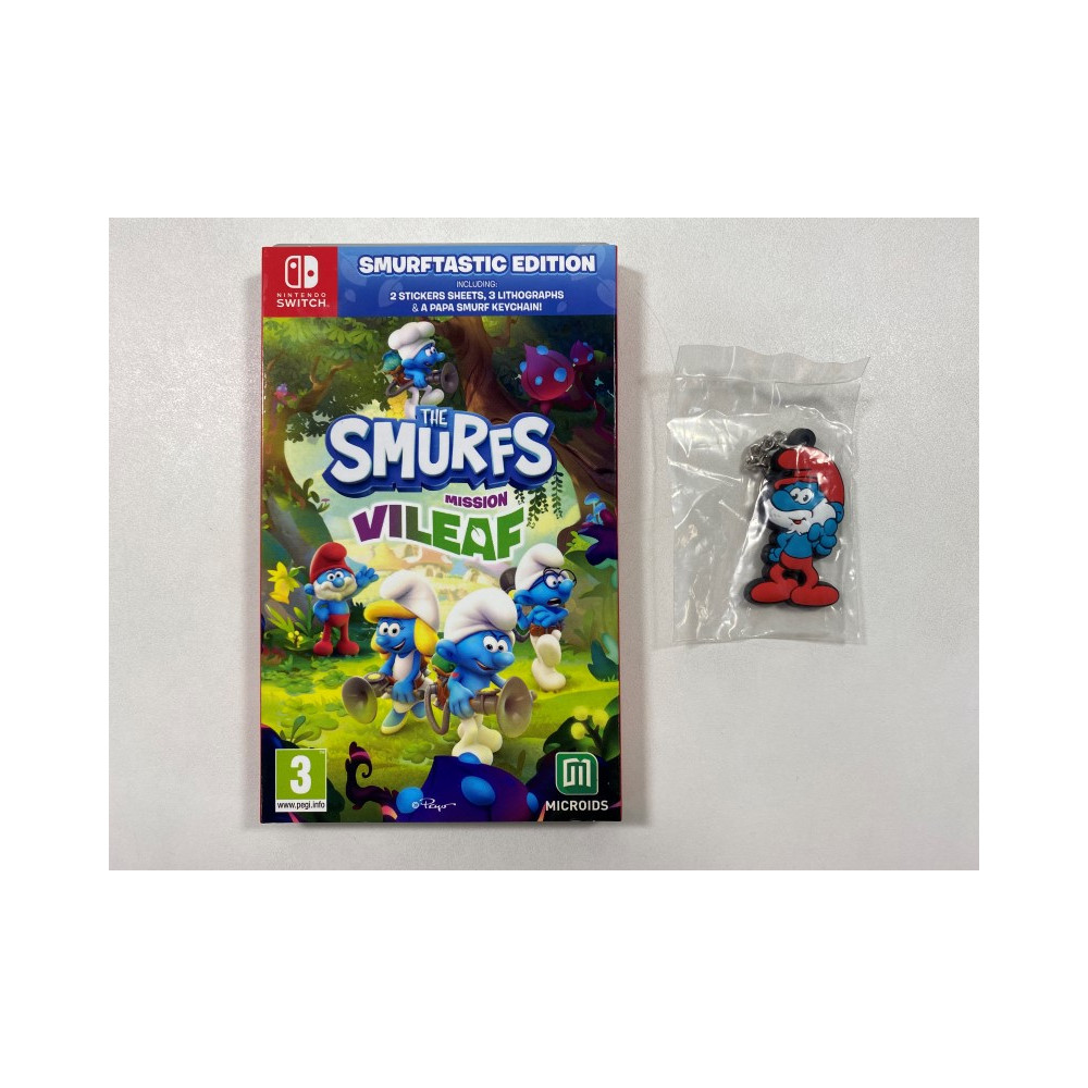 LES SCHTROUMPFS MISSION MALFEUILLE COLLECTOR S EDITION SWITCH EURO OCCASION