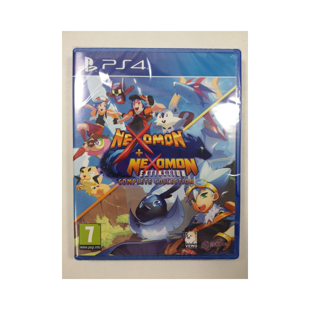 NEXOMON + NEXOMON EXTINCTION COMPLETE COLLECTION PS4 EURO NEW (EN/FR/DE/ES)