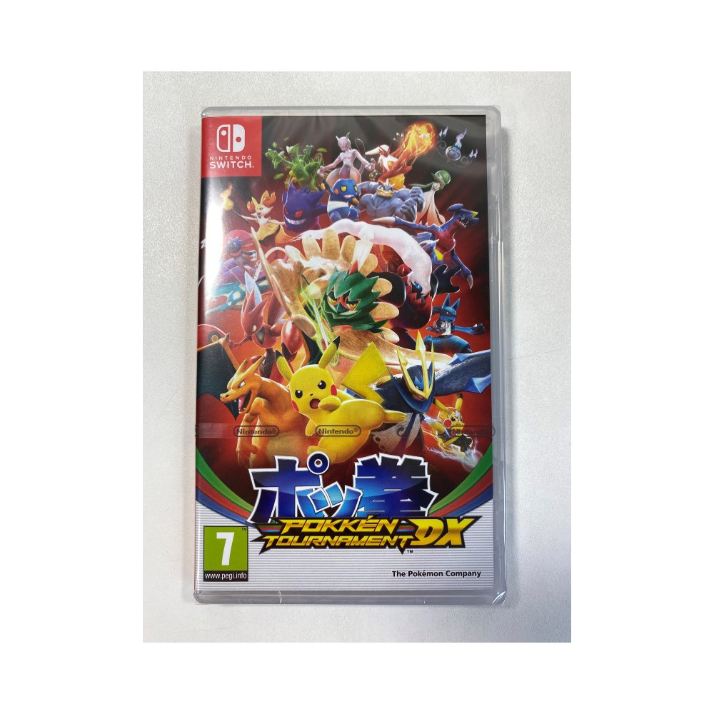 POKKEN TOURNAMENT DX SWITCH UK NEW (EN/DE/FR/ES/IT/JA)