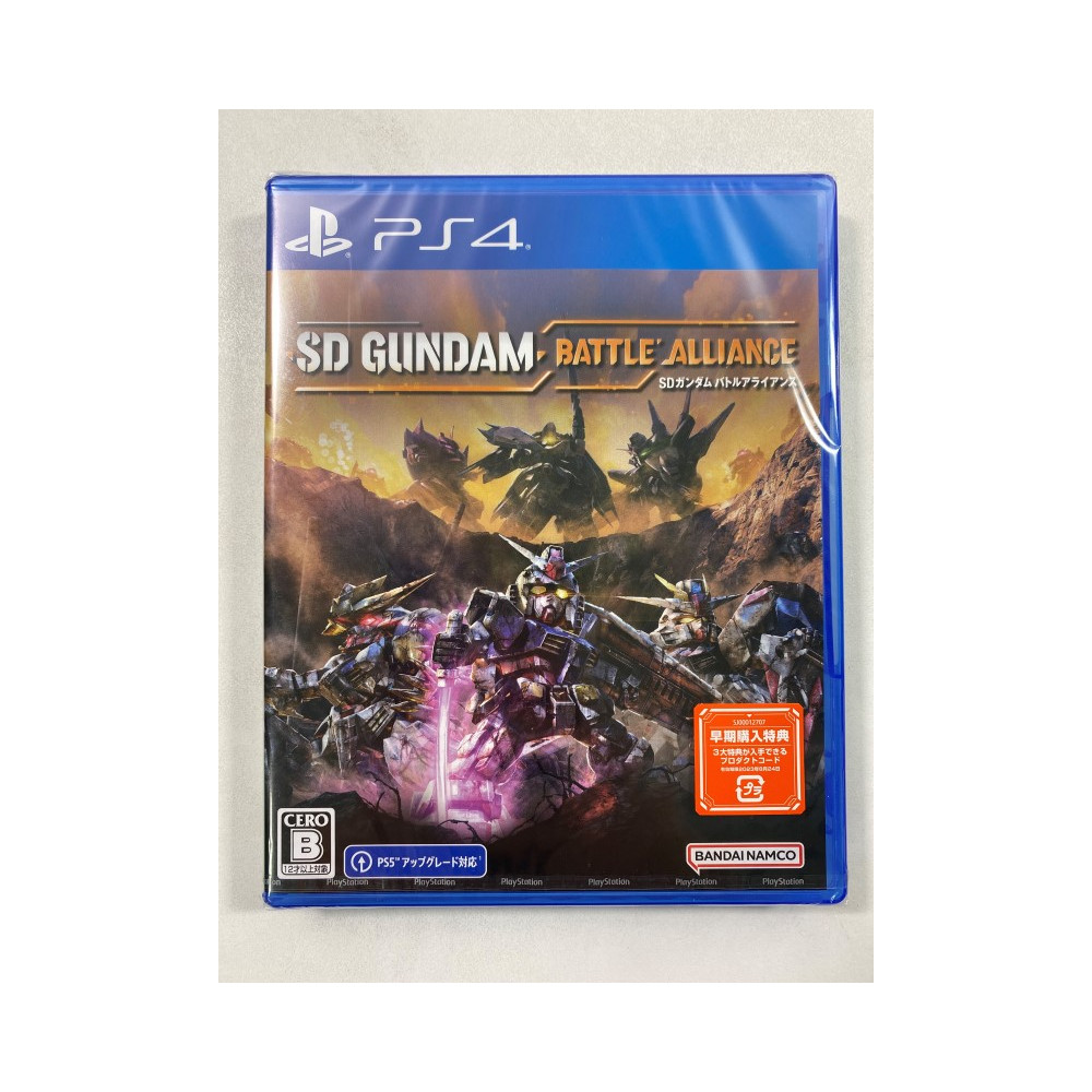 SD GUNDAM BATTLE ALLIANCE PS4 JAPAN NEW (FR/DE/ES/IT/PT/EN)