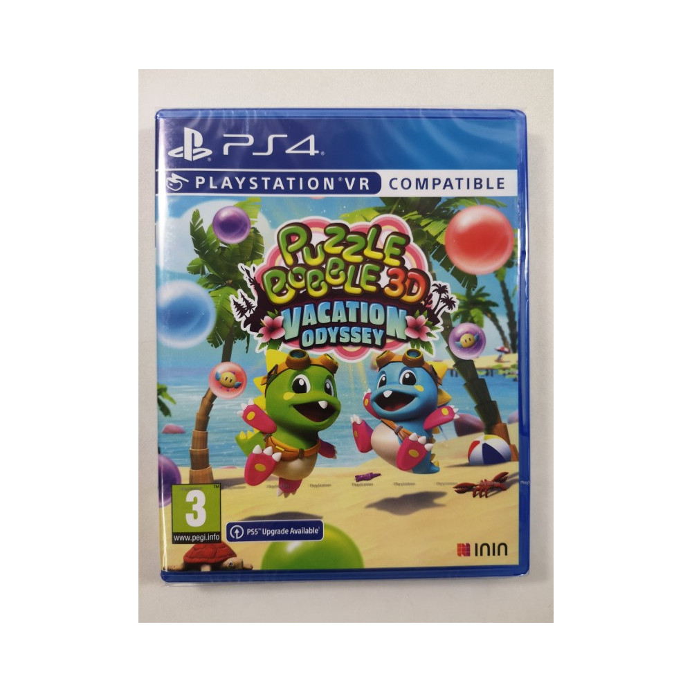 PUZZLE BOBBLE 3D VACATION ODYSSEY PS4 EURO NEW (EN/FR/DE/ES/IT/PT) (PSVR COMPATIBLE)