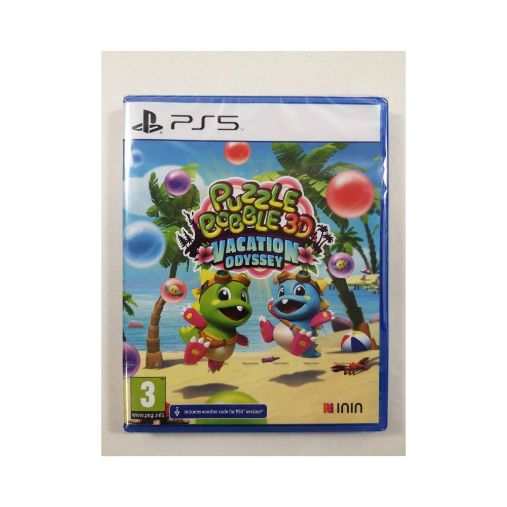 PUZZLE BOBBLE 3D VACATION ODYSSEY PS5 EURO NEW (EN/FR/DE/ES/IT/PT)