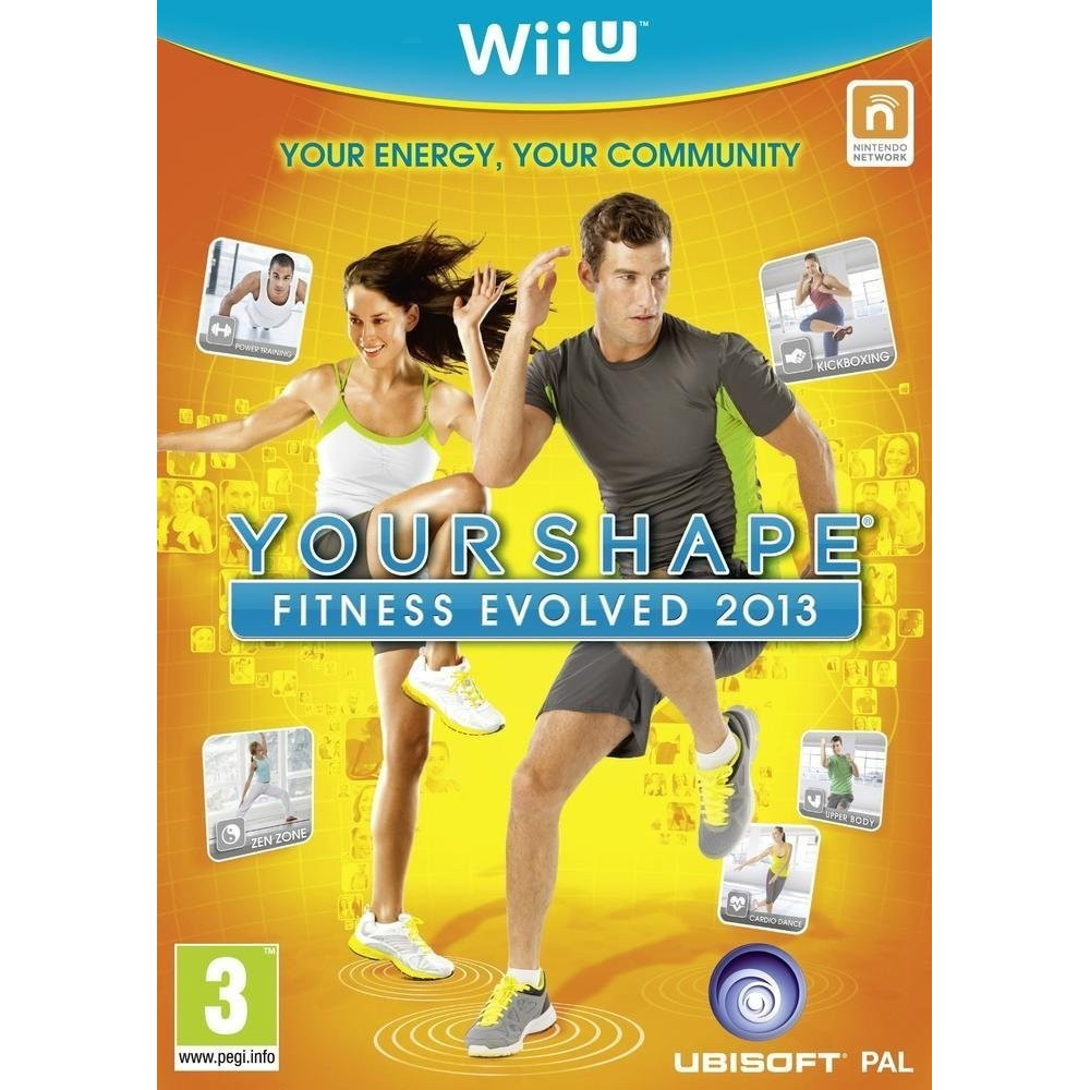 YOUR SHAPE FITNESS EVOLVED 2013 WIIU VF