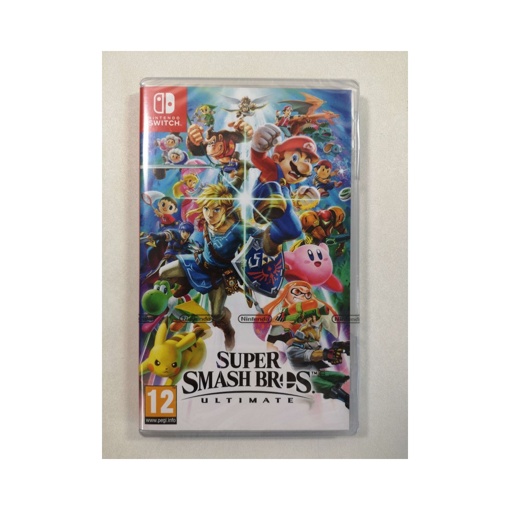 SUPER SMASH BROS ULTIMATE SWITCH FR NEW (EN/FR/DE/ES/IT)