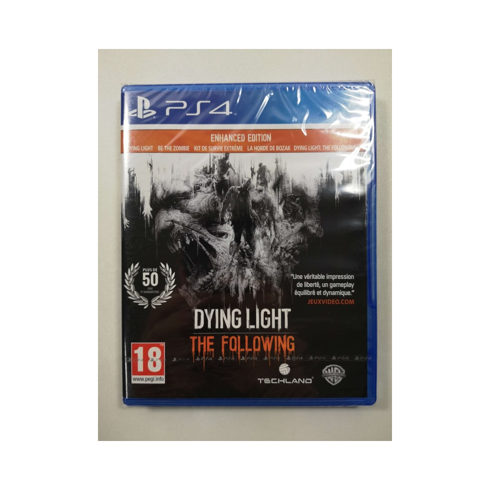 DYING LIGHT THE FOLLOWING ENHANCED EDITION PS4 FR NEW (EN/FR/DE/ES/IT)