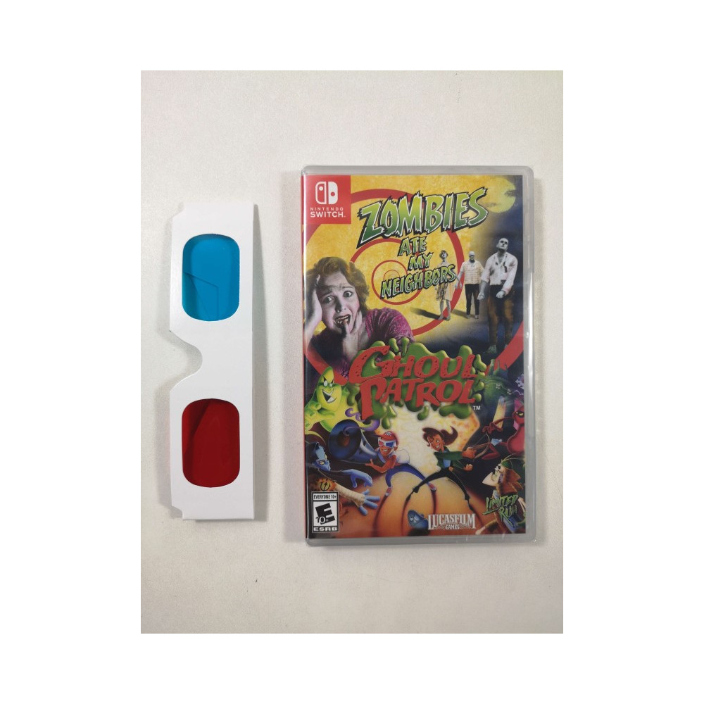 ZOMBIES ATE MY NEIGHBORS AND GHOUL PATROL (LIMITED RUN 112) SWITCH USA NEW