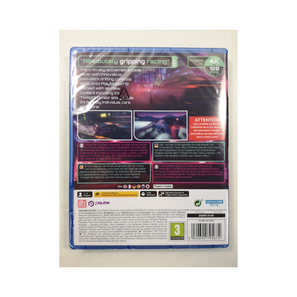 Inertial Drift Twilight Rivals Edition - PlayStation 5, PlayStation 5