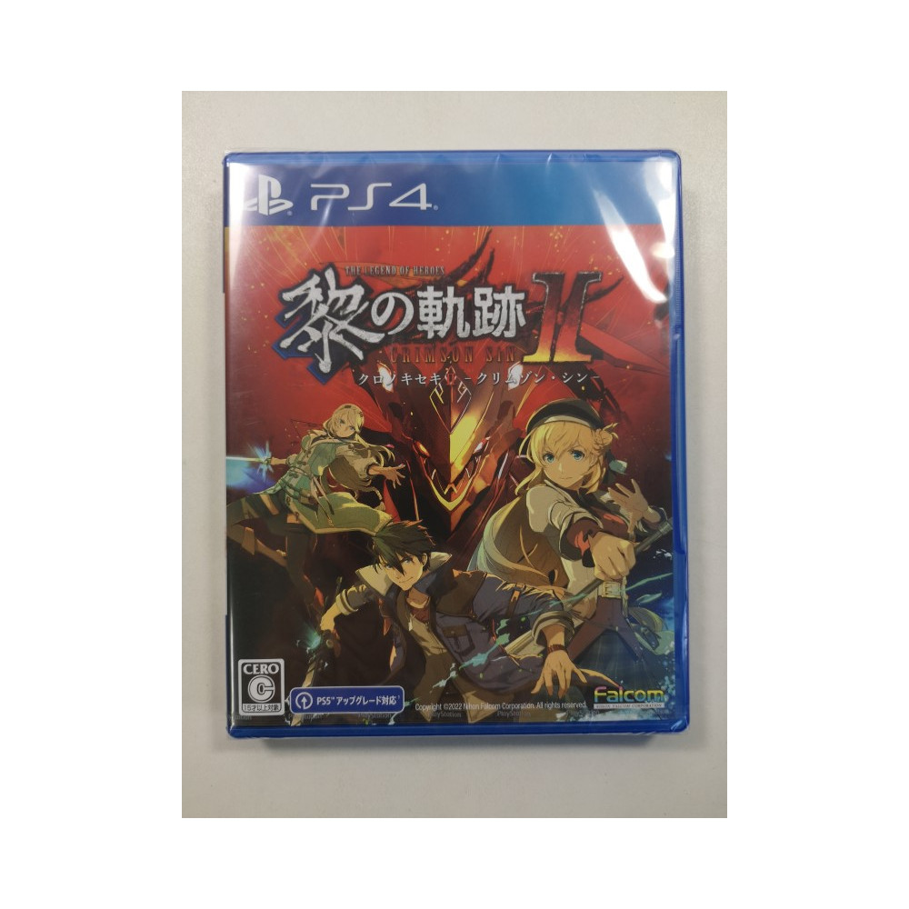 THE LEGEND OF HEROES KURO NO KISEKI II CRIMSON SIN PS4 JAPAN NEW (JP)