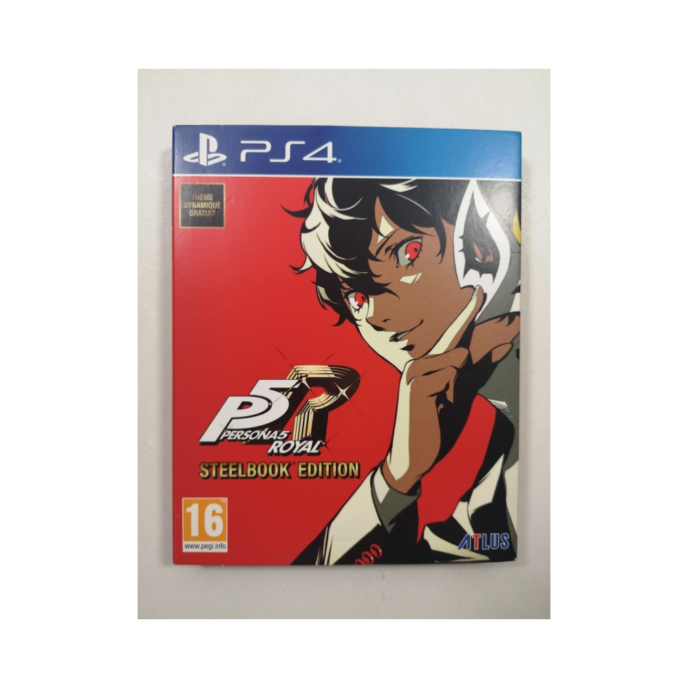 PERSONA 5 ROYAL - STEELBOOK EDITION - PS4 FR OCCASION (EN/FR/DE/ES/IT)