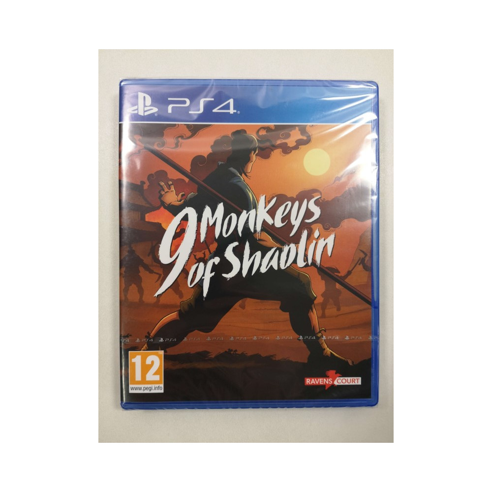 9 MONKEYS OF SHAOLIN PS4 UK NEW (EN/FR/DE/ES/IT)