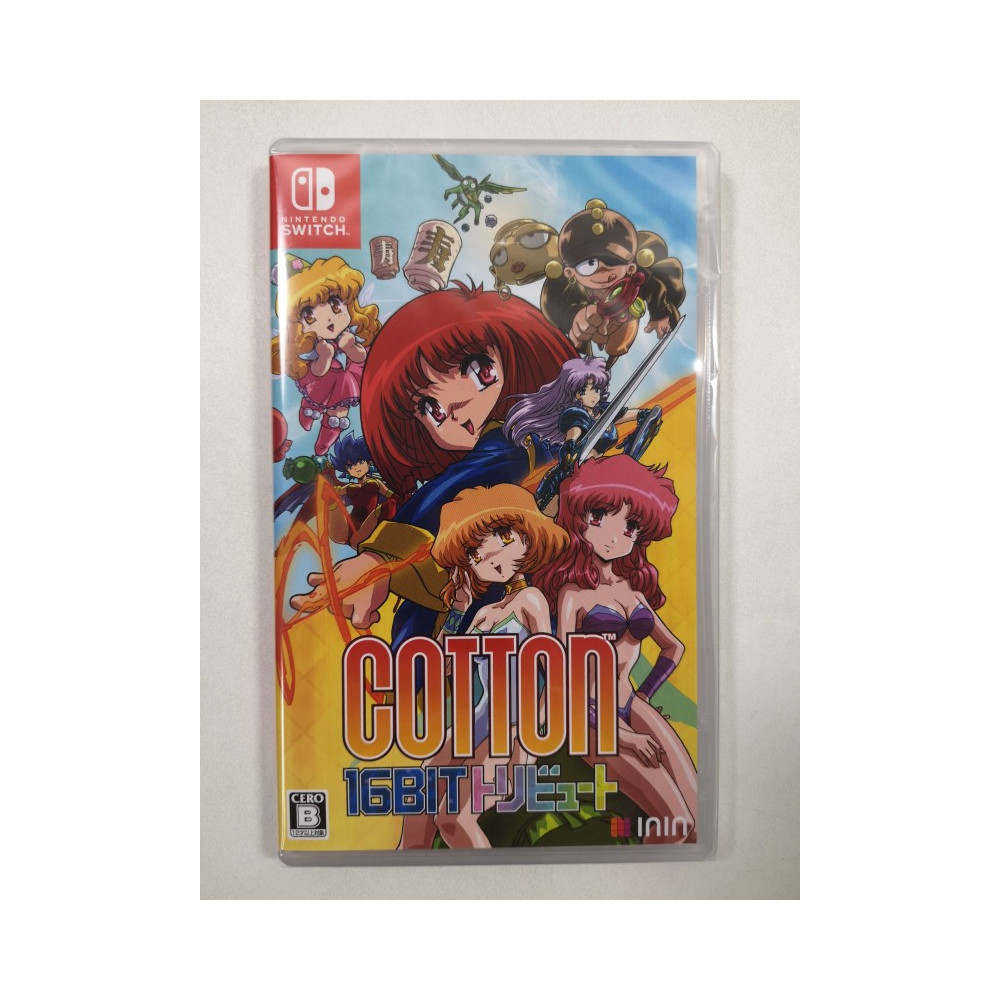 COTTON 16BIT TRIBUTE (100% + PANORAMA) SWITCH JAPAN NEW (GAME IN ENGLISH/FR/DE/ES/IT)