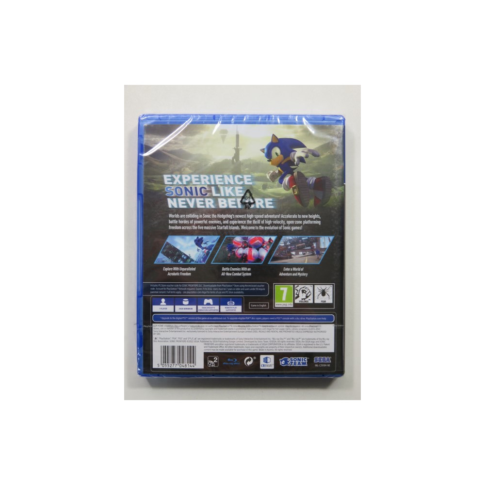 Trader Games SONIC FRONTIERS PS4 UK NEW on Playstation 4