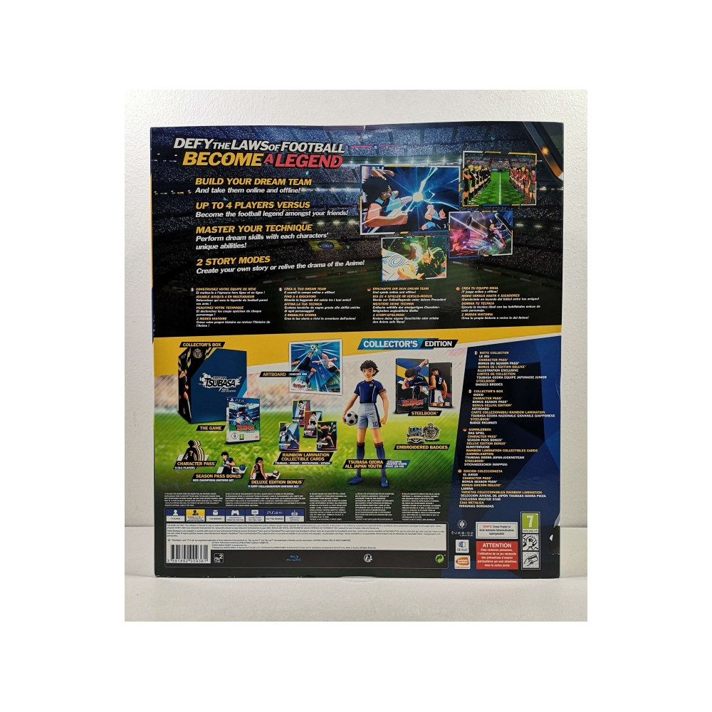 CAPTAIN TSUBASA RISE OF NEW CHAMPION - COLLECTOR S EDITION - PS4  EURO NEW (EN/FR/DE/ES/IT)