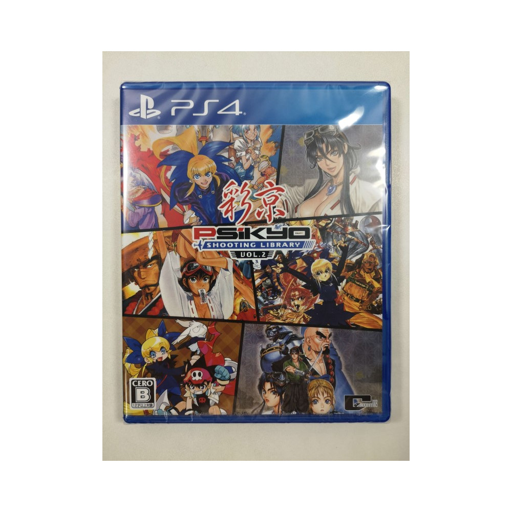 PSIKYO SHOOTING LIBRARY VOL. 2 PS4 JAPAN NEW GAME IN ENGLISH/JP