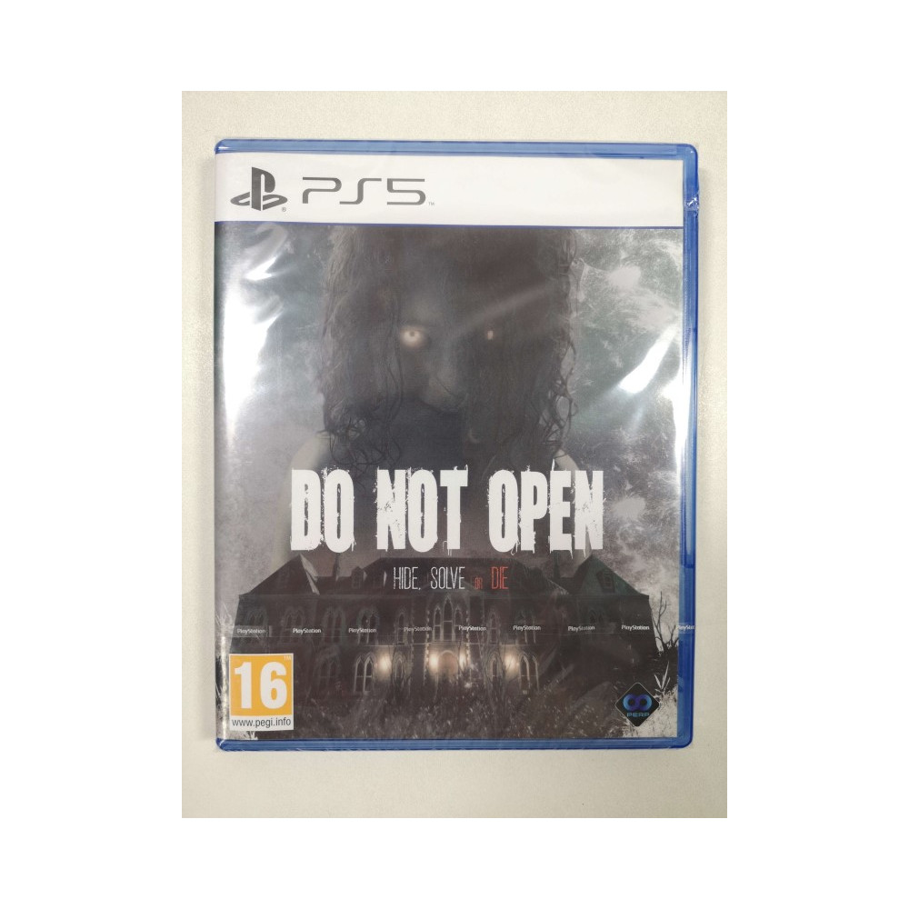 DO NOT OPEN PS5 EURO NEW (EN/FR/DE/ES/PT)