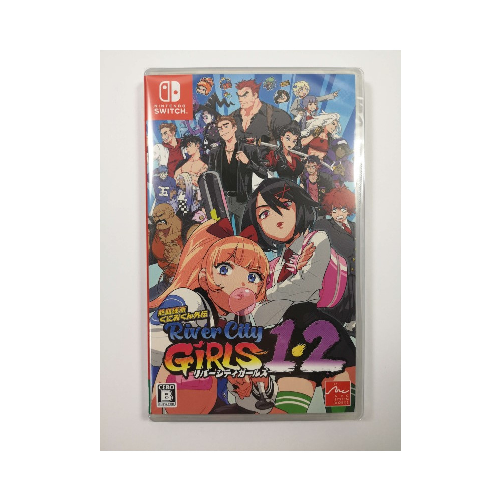 RIVER CITY GIRLS 1 & 2 SWITCH GAME IN ENGLISH/FR /DE/ES/IT) JAPAN NEW