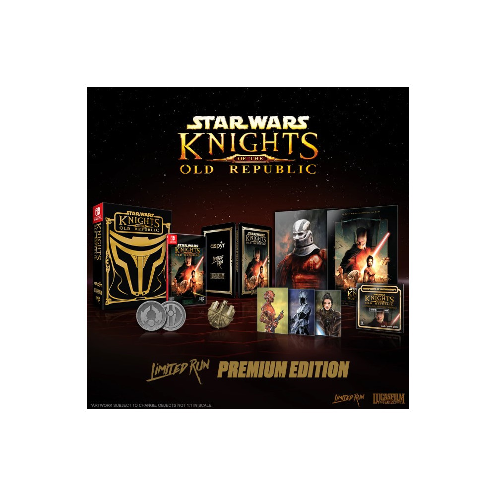 STAR WARS KNIGHTS OF THE OLD REPUBLIC PREMIUM EDITION (LIMITED RUN 122) SWITCH USA NEW (EN/FR/ES/DE/IT)