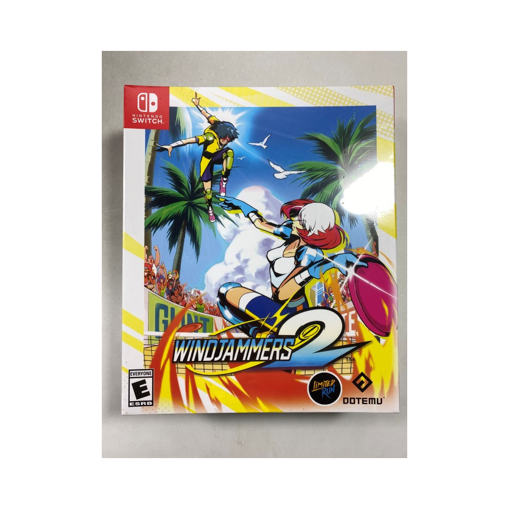 WINDJAMMERS 2 COLLECTOR S EDITION RUN SWITCH USA NEW (LIMITED RUN)