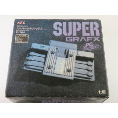 CONSOLE NEC PC ENGINE SUPERGRAFX NTSC-JPN (COMPLETE WITH RGB OR COMPONENT OUTPUT - SERIAL MATCHING)(9Y003846A)