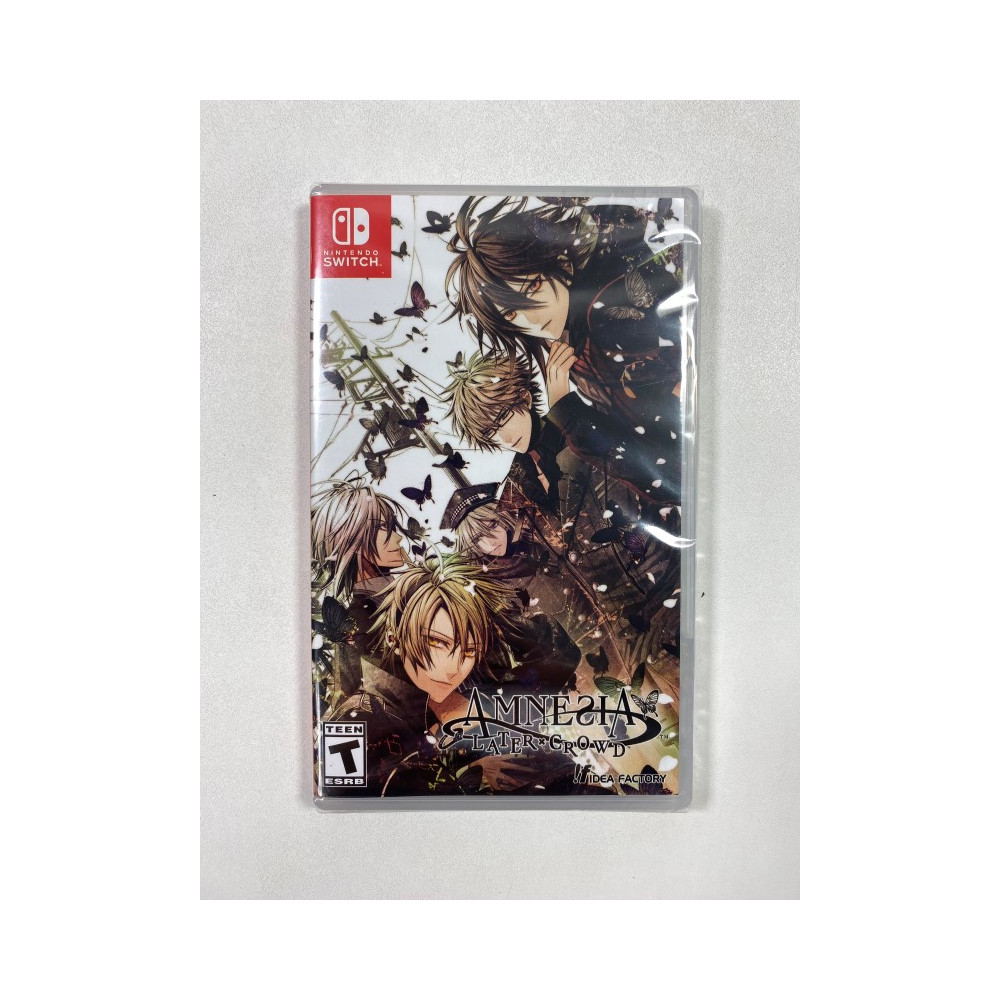 AMNESIA LATER X CROWD LIMITED EDITION SWITCH USA NEW (EN/JP)