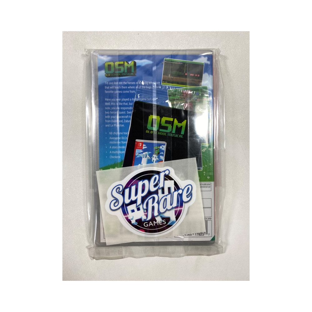 OLD SCHOOL MUSICAL SUPER RARE GAMES 36 SRG SWITCH UK NEW (FR/EN/DE/ES/KR/JP)