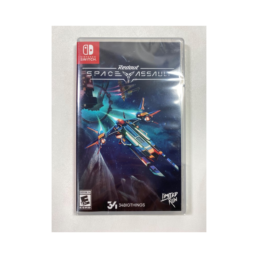 REDOUT SPACE ASSAULT SWITCH USA NEW (EN/FR/DE/ES/IT/PT) (LIMITED RUN GAMES 128)